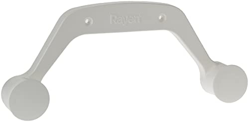 Rayen - Porte-Table à Repasser, 30,7 x 12,8 cm, Stable et Résistant, Facile à Installer, Gain de Place, Argente