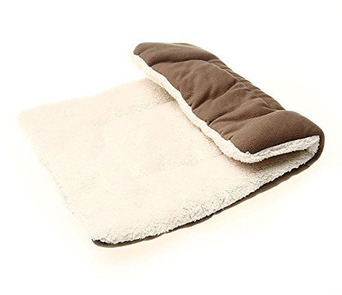 FACILLA® Braun Hundebett Hundekissen Matte Schlafplatz für Hund Katzen Haustier S