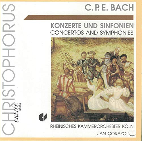 Antonio Vivaldi: Concertos for violin, Concerto for flute, Concerto for cello / Carl Philipp Emanuel Bach: Concerto in G major for harpsichord and strings