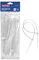 Faithfull CT150W Cable Ties 150 x 3.6mm (Pack of 100) - White
