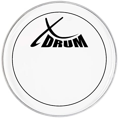 XDrum 22 Oil Hydraulic Schlagzeugfell (22 Zoll, Drumhead, Ölfell, saubere Klangverteilung und Klangtiefe, kurzes Sustain bei trockenem Sound)
