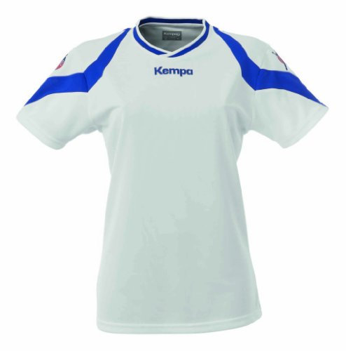 Kempa Damen Trikot Motion, weiß/royal, XXL