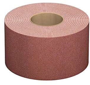 RETOL rouleau de papier de verre, 115 mm x 50 m, G60, p. cales à poncer, corindon normal (Lot de 1)