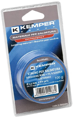 Kemper B070BS5AC1 Filo Salda Neutra, 50%, Blister, Diametro 1,5, 100 g