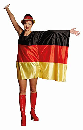 Rubies - Disfraz de bandera de Alemania para carnaval, talla XL