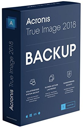 Acronis True Image 2018 - 1 Computer