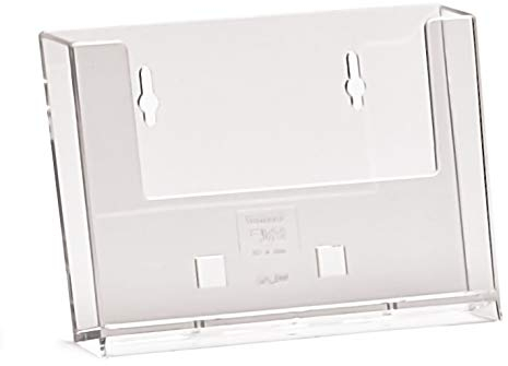 taymar Lot de 10 supports muraux pour cartes postales - Format A6 paysage - Transparent