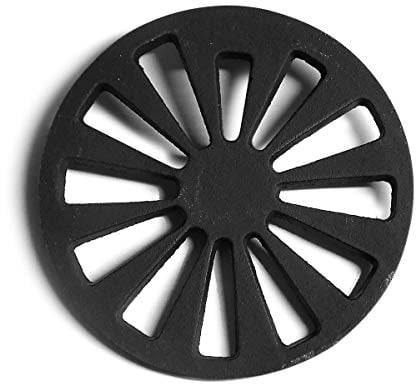 Grille à cendres pour poêles à cheminée Komba de Attika - fonte - dimensions d'encastrement parfaitement adaptées