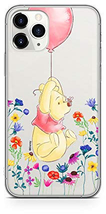 ERT GROUP Handyhülle für Apple iPhone 11 PRO Original und offiziell Lizenziertes Disney Muster Winnie The Pooh and Friends 028 optimal an die Form des Handy angepasst, teilweise transparent