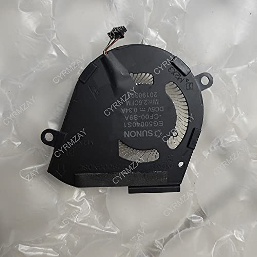 CYRMZAY Ordenador portátil/Notebook CPU Ventilador para Dell Latitude E7300 7300 0866D6 EG50040S1-CF00-S9A DC28000NDS0