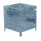 Vision4ever 1x Square Galvanized Steel Garden Waste Incinerator Fire Bin Useful For Garden and Outdoor