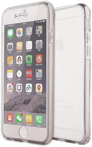 Per IPHONE 7 IPHONE 8 Protezione Completa Trasparente Fronte Retro Custodia con Trasparente Paraurti Laterale Compatibile Con O IPHONE 8