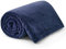 RUIKASI Kuscheldecke Flauschig Fleecedecke Blau - Decke Sofa Couch Klein Warm Kuschelig, Sofadecke 130x150cm Marineblau, Überwurf als Wohnzimmer Weich für Winter