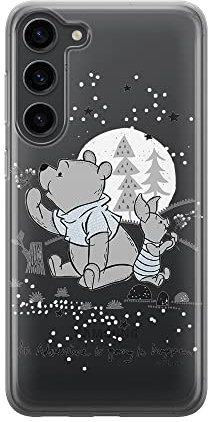ERT Group Handyhülle für Samsung S23 Original und offiziell Lizenziertes Disney Muster Winnie The Pooh & Friends 008 optimal an die Form des Handy angepasst, teilweise transparent