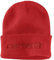 Carhartt Herren-Strickmütze mit isoliertem Logo, mit Bündchen, Rote Scheune, Einheitsgröße