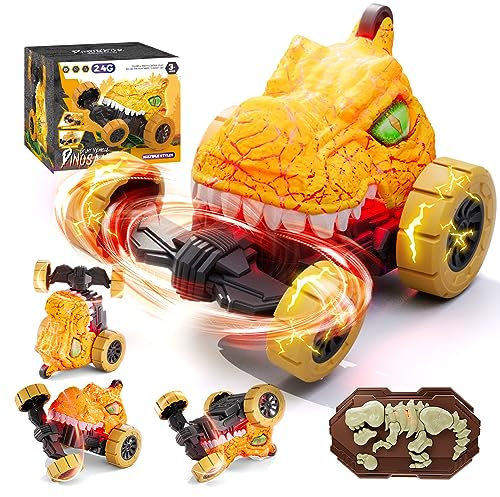 Anby families Ferngesteuertes Auto Jungen,Kinder Spielzeug ab 3 4 5 Jahre Junge Mädchen,RC Auto mit Licht und Musik,Outdoor Spielzeug Geschenke für Kinder