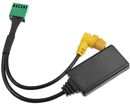QUARKZMAN Adaptateur Bluetooth Voiture sans Fil Câble AUX Audio Radio Interface Musique Adaptateur pour Audi Q5 A6 A4 Q7 A5 S5 AMI MMI ABS Noir