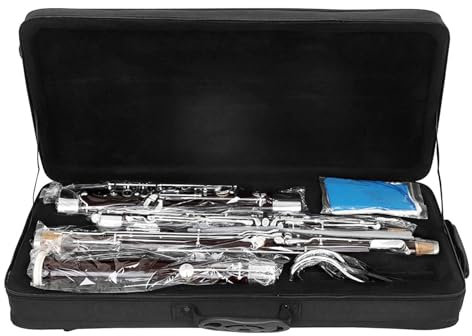 Fagott-Musikinstrument Holzblasinstrument C-Ton-Fagott Mit Ahornkorpus Für Studenten Und Erwachsene In Professioneller Qualität Mit Koffer