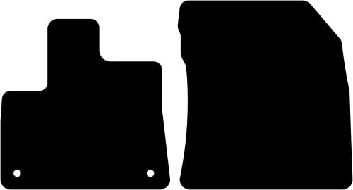 Kovvar Tapis de Sol Compatible avec Peugeot Partner 2018-2025 Correspondant à la Version: Système de Fixation: Clips | Qualité: Basic
