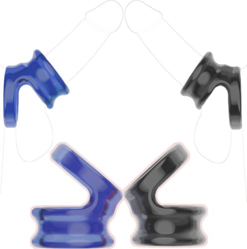 2 Cockringe Extrem Silikon Penisring Hodenringe für den Mann Penis Ring Einstellbar Sex Spielzeug für die Männer Cockring Penishülle Penis Sleeve Penisringe Hodenstrecker Ballstretcher