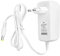 CABLEPELADO Alimentador 24V 2A, Adaptador de Corriente, Fuente de Alimentación, Cargador 24V, Adaptador Alimentación, Conector DC 5.5 x 2.5 mm, Blanco