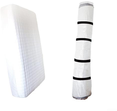 Matratzen-Vakuumbeutel zum Umzug, Vakuumbeutel für Memory-Schaum/Latex-Matratze, Matratzenkompression mit Gurten, Schaumstoff-Matratzen-Vakuumbeutel (250 x 200 cm)