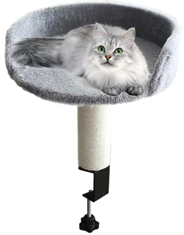 Katzen Schreibtisch Bett 360° Drehbarer Hängesessel Für Katzen