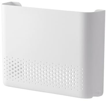 Dubbulon WLAN-Aufbewahrungsbox | Ohne Bohren Router-Organizer-Box Für Die Wand | Platzsparende WLAN-Ablage für Wohnzimmer & Homeoffice
