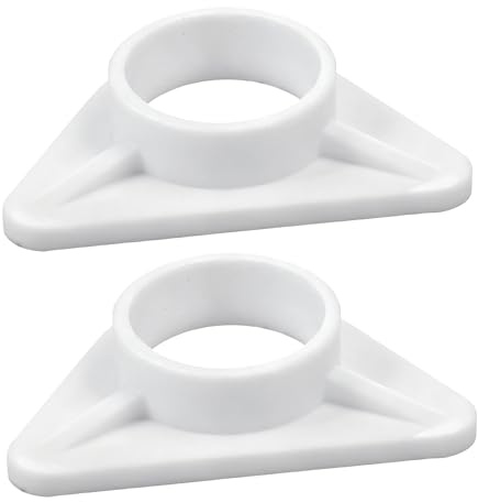 2Pcs Plastic Sink Reinforcer, Stable Kitchen Tap Support Bracket, Sink Reinforcement Stabiliser, Reduce Wobbling for Sink Faucets Fittings on Stainless Steel Sinks, 36mm