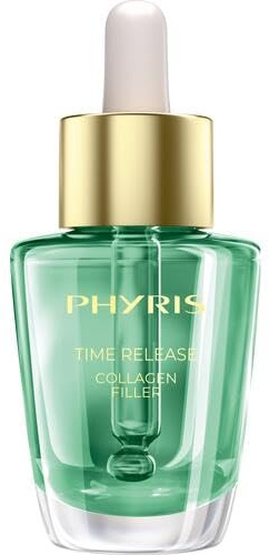 PHYRIS TIME RELEASE Collagen Filler Kollagen Serum 30 ml | Für Gesicht, Hals & Dekolleté, mit maritimem Kollagen, unterstützt Elastizität & Festigkeit