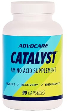 AdvoCare Catalyst Amino Acid Dietary Supplement - Pre-Workout Supplements for Muscle Building - 90 Capsules