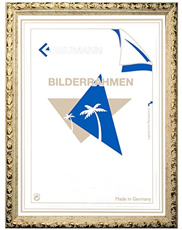 Barockrahmen weiß fein verziert 812 AVO, Wechselrahmen 50x70 cm