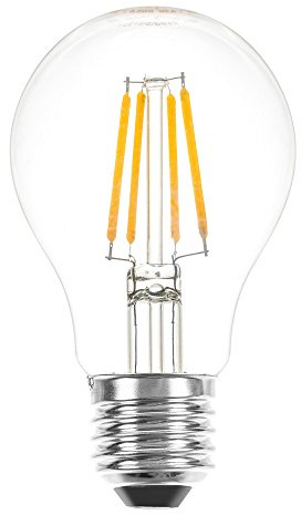 NCC-Licht LED Lampe A60 Birne E27 5W 540lm Extra Warmweiß 2200K | LED Leuchtmittel aus klarem Glas, gemütliches Licht ideal für Wohnbereiche