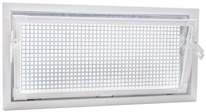 ACO 100x60cm Nebenraumfenster Isofenster + Schutzgitter Kellerfenster Fenster weiß