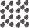 Spares2go Pan Grid Rubber Buffer for Indesit Oven Cooker Hob (Pack of 20)