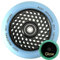 Root Industrie Air Honeycore 110mm Stunt-Scooter Rolle + Fantic26 Sticker (Isotope Schwarz/Pu Türkis) Leuchten im Dunkeln !