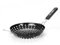 BBQ Grilling Skillet,YOUTTOO Non Stick BBQ Grilling Skillet with Folding Handle Round BBQ Pizza Grill Pan for Veggies Seafood BBQ