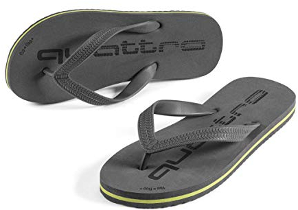 Audi Quattro Zehentrenner flip Flop, grau, 41/42