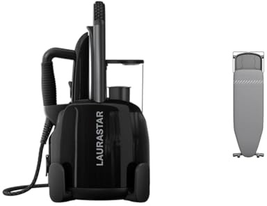 Laurastar Lift Plus Ultimate Black Dampfbügelstation & Bügelbrett Plusboard