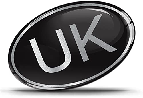 Biomar Labs® 1 x Aufkleber UK GB Union Jack Vereinigtes Königreich England Flagge Fahne Silber KS 69