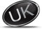 Biomar Labs® 1 x Aufkleber UK GB Union Jack Vereinigtes Königreich England Flagge Fahne Silber KS 69