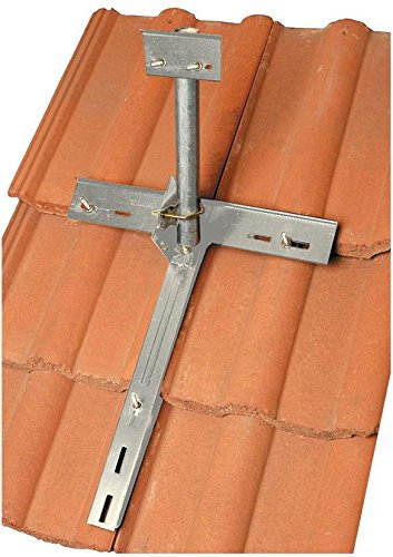 Blake uk Tile and Slate CLAMPAERIALS/Antennas/Dishes Antenna MOUNTING Kits Aerial/Satellite Equipment, 1 X Qty - TSC