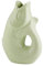 Gift Company Vase Monsieur Carafon S, Vase décoratif en Forme de Poisson, faïence, Sea Pink