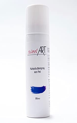 Farb Spray Blau 400 ml Kakaobutter Velvet