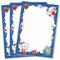 Blöcke Schreibblock mit Weihnachtensmotiv Kindermotiv für Mädchen Jungen Weihnachten Schreibblock Briefblock Notizblock (3 gleiche Blöcke mit je 25 Blätter in A5-Format)