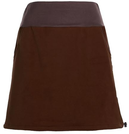 Vishes - Alternative Bekleidung - Thermorock Warmer Damen Winterrock kurz Minirock aus ECO-Fleece