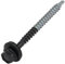 AERZETIX - C73147 - Lot de 60 Vis autoperceuses métal-bois Ø4.8x60 mm + rondelle d'étanchéité EPDM - RAL 7016 - DIN 7504K - empreinte de la tête 8 mm hexagonale - en acier au carbone