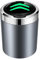NEAFP Auto-Aschenbecher mit LED-Licht für Citroen C2 C3 C4 C5 C6 C3-XR C4X C5X C5 Aircross,Auto Logo Zigarette Zigarrenbehälter Aufbewahrung Müllmünze Aufbewahrungsbecher Autozubehör,Grey
