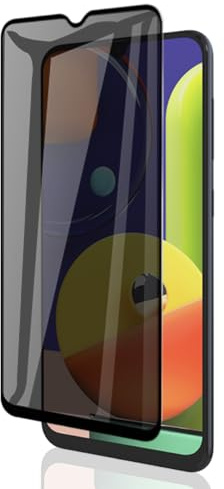 Phlleyaa Schutzfolie für Galaxy A50 für Panzerglas Sichtschutz，Displayschutz [1 Stück],9H Härte/Anti- Kratzer/Bläschenfrei/Anti-Spy Panzerfolie für Galaxy A50 Panzer Schutz Glas