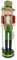 Husoiuy Nussknacker-Figur,-Nussknacker | 14,96 Zoll Weihnachtsdekoration Nussknacker-Statue,Nussknacker-Dekoration aus, mit Angelrute und Fisch in der Hand